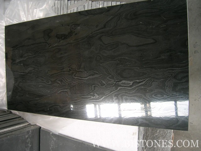 Black Wood Vein Slabs